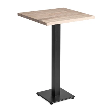 Windsor Bar Height Table - Extra White on a white background