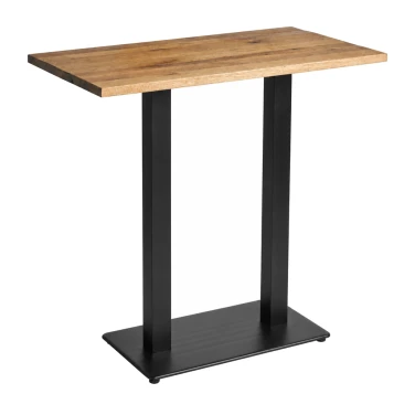 Windsor Bar Height Table - Rustic Antique on a white background