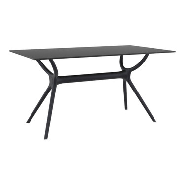 AIR_Modern White Square Dining Table_Rectagle-Commercial-Ding Table-White-180cm