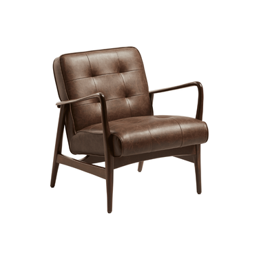 Darwen Lounge Armchair - Vintage Brown