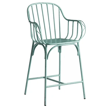 Denver Bar Stool - Mid Height on a white background