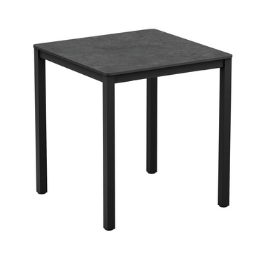 Extrema Metallic Anthracite - Black Dining Table