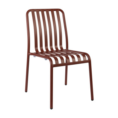 Henley Commercial Stacking Side Chair_Red