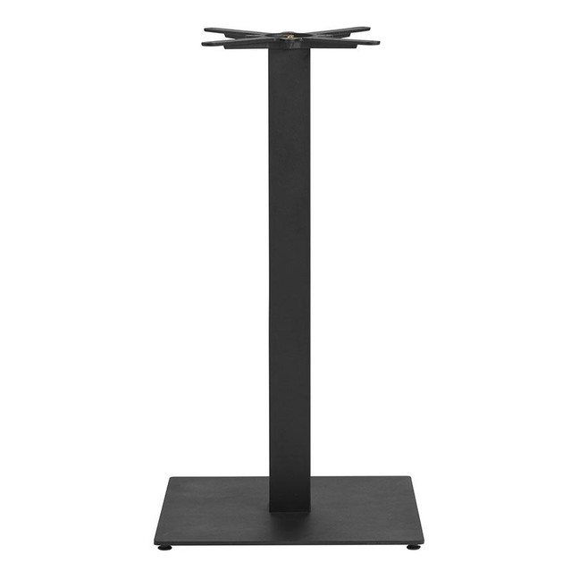 BOSTON SLEEK TABLE BASE - BLACK LARGE SQUARE - MID HEIGHT