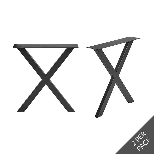 Double-Cross-X-Table-Base-Black