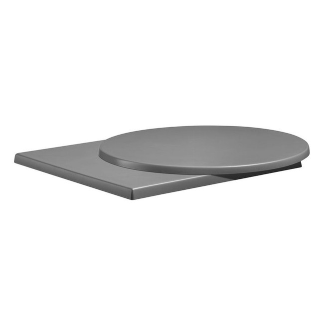 ENDURATOP - Indoor_Outdoor Table Top_Mid Grey_Heat Resistant_ Bars_Restaurants_Pubs_Cafes_Hotels