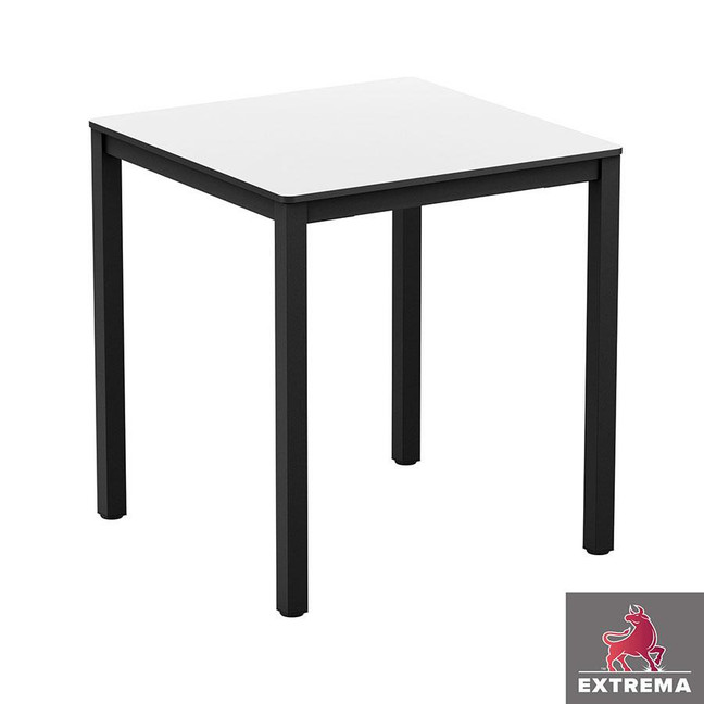 Extrema_White_ Commercial Laminate Dining Table_Square_Pubs_Bars_Restaurants Commercial Laminate Dining