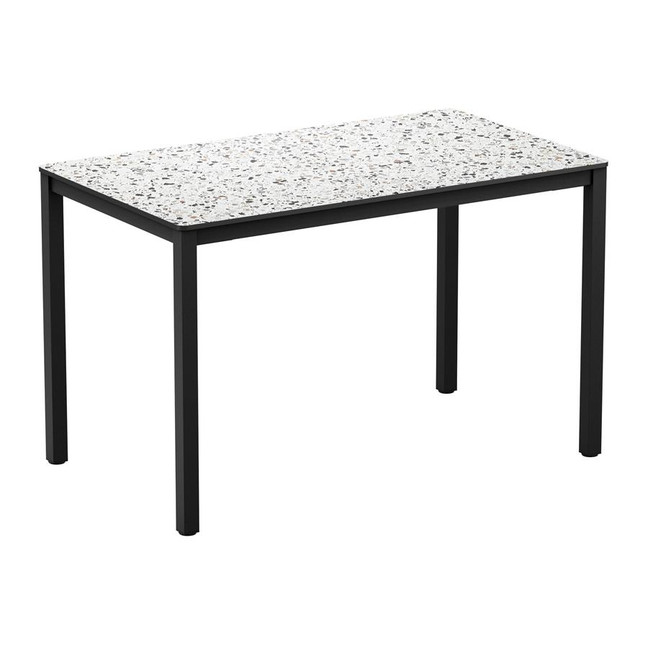 Extrema_Mixed Terrazzo_ Commercial Laminate Dining Table_Rectangular_Pubs_Bars_Restaurants-Cafes_4 Legs