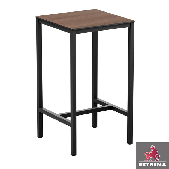Extrema_Laminate_Poseur_Table_New Wood Effect_Bar Height Table_Square