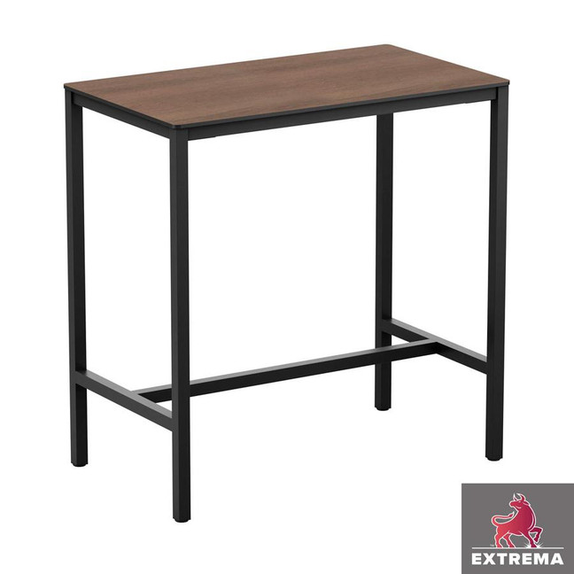 Extrema_Laminate_Poseur_Table_New Wood Effect_Bar Height Table_Rectangle
