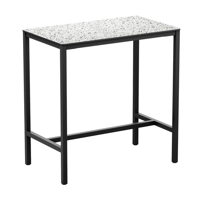 Extrema_Laminate_Poseur_Table_Sparkle Finish_Bar Height Table_Rectangle