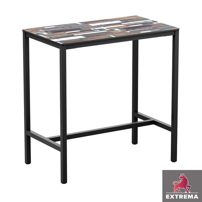Extrema_Driftwood Commercial Laminate Poseur Table_Rectangle_Pubs_Bars_Restaurants