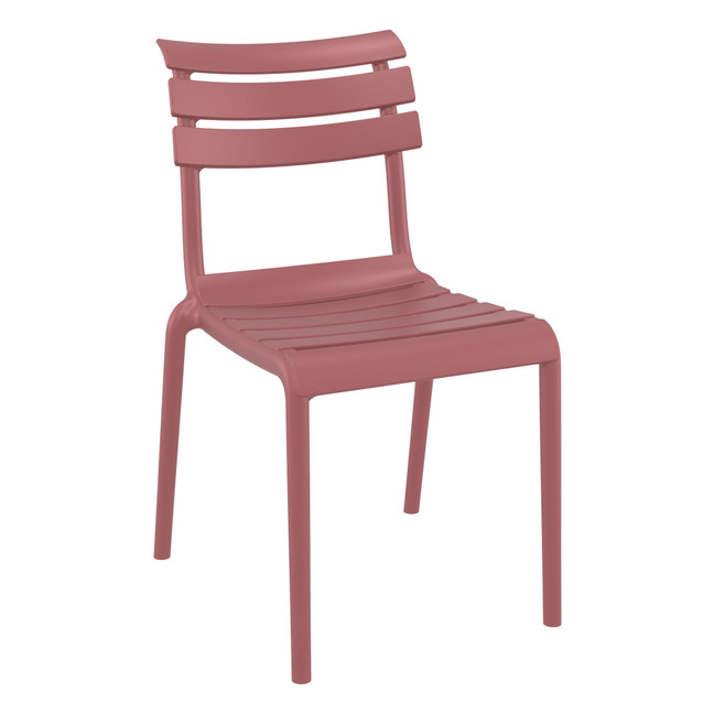 helen strong restaurant side chair_pink_heavy duty plastic outdoor restaurant chair_cfae chair