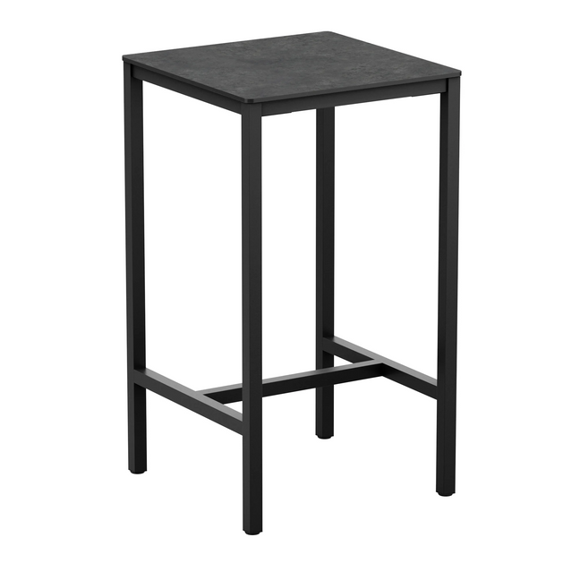Extrema Metallic Anthracite - Black Poseur Table