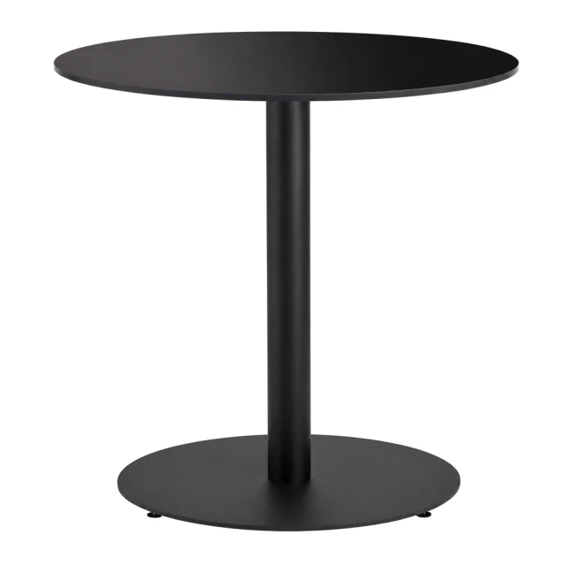 Extrema Complete Dining Table - Black with Boston Black Base