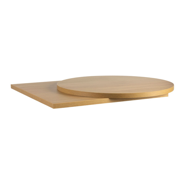 Omega-Round-and-Square Restauant Laminate-Table-Top-Oak