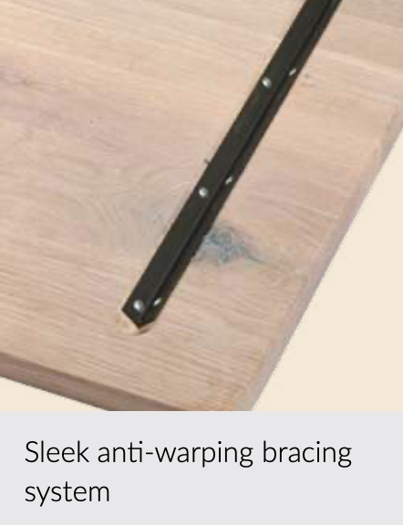 Anti Warp Oak Table Top