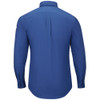 Bulwark FR Men's iQ Series Midweight Comfort Woven Shirt - QS26 Royal Blue Back View