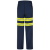 Red Kap Men's Enhanced Visibility Wrinkle-Resistant Cotton Pant - PC20EV Back View
