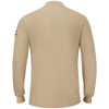 Bulwark FR Men's Long Sleeve Lightweight Henley Shirt - SML8KH Back View