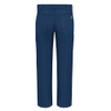 Bulwark FR Men's iQ Series Lightweight Comfort Pant - QP18 Navy Back View