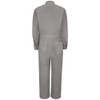 Red Kap Mens Zip-Front Cotton Coverall - CC18 Back