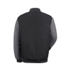 Red Kap Men's Duo-Tone Team Jacket Back Black/Charcoal JT40BC