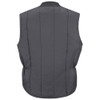 Red Kap Quilted Vest Back Charcoal VT22CH