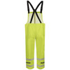 Bulwark FR Men's Hi-Visibility Waterproof Bib Overall - BXN6YE Back View