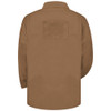 Bulwark FR Men's Brown Duck Lineman's Coat - JLC6BD Back View