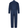 Bulwark Flame Resistant Premium Coverall - Nomex IIIA - CNB6NV Navy Back View