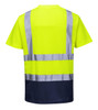 Portwest Two-Tone T-Shirt - S378YN Back View