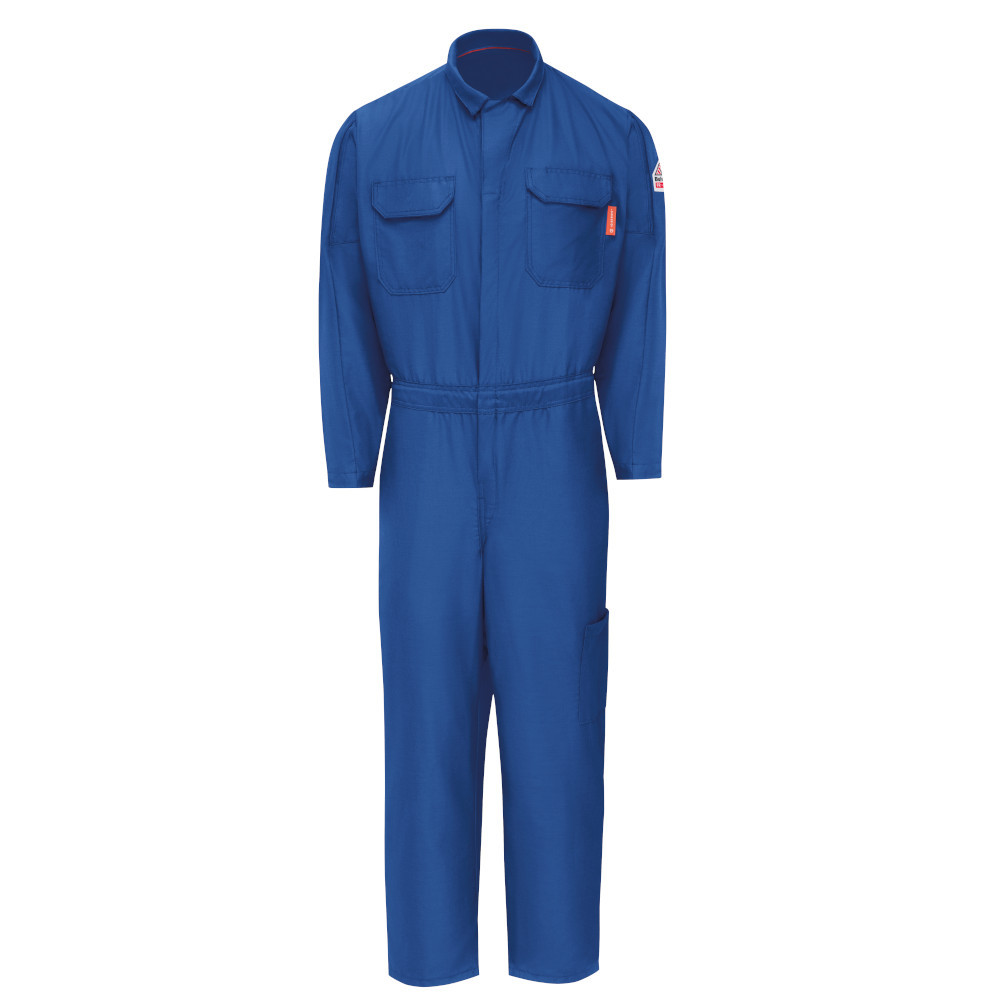 Bulwark FR iQ Series Men's Midweight Mobility Coverall - CAT1