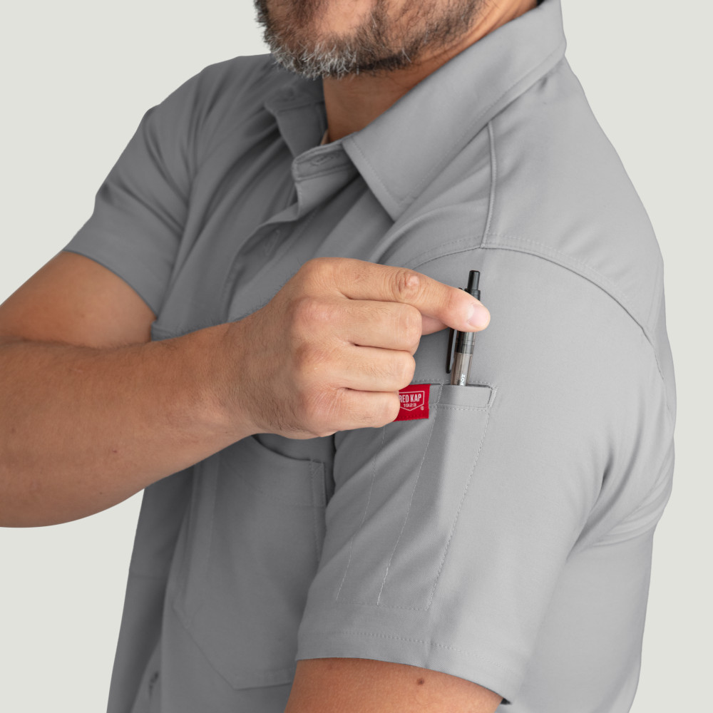 Red Kap Men's Cooling Short Sleeve Work Shirt - TSM2
