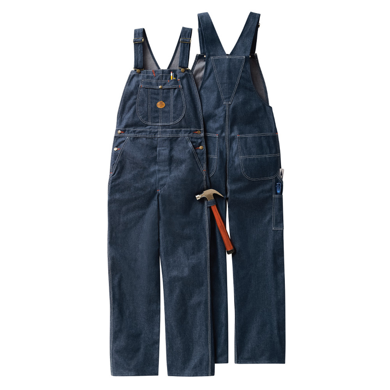 red kap bib overalls