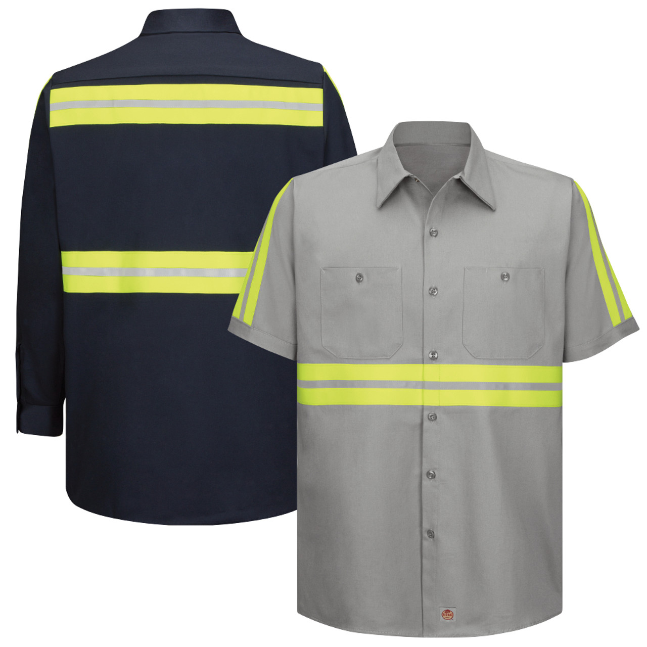 Enhanced Visibility Mens Shirts - Red Kap