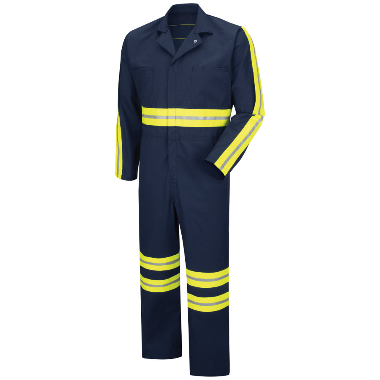 NAVY BLUE New Red Kap CT10 COVERALLS U Choose Color /& Size Zip Up Jumpsuit