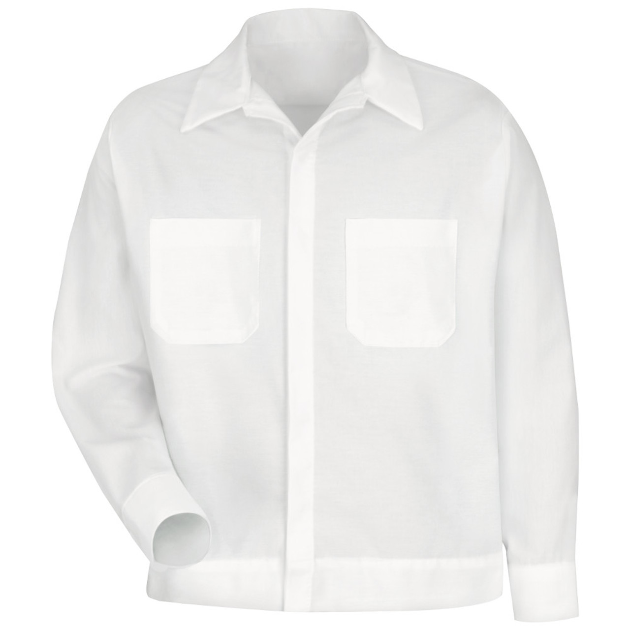 Men's Button-Front Cotton Coverall 