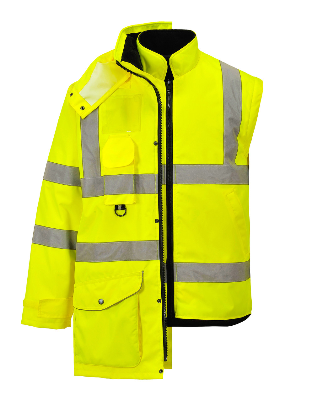 Portwest Hi-Vis 7-in-1 Traffic Jacket - US427