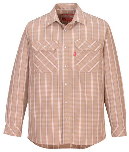 Portwest Bizflame 88/12 FR Plaid Shirt - UFR97