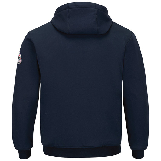 Men's thermal lined store zip up hoodie