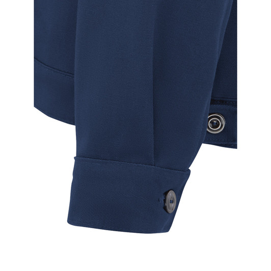 Bulwark FR Men's Midweight FR Zip-In Jacket - JEL2 Navy Cuffs