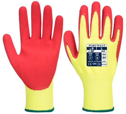 Portwest Vis-Tex HR Cut Glove - A626 Portwest Vis-Tex HR Cut Glove - A626