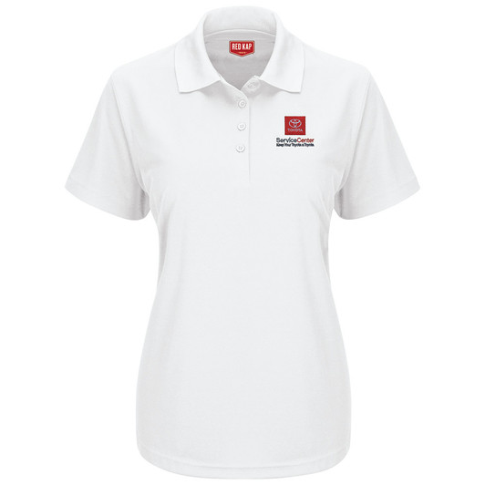 Toyota Service Center Women's Performance Knit Polo - 5515WH