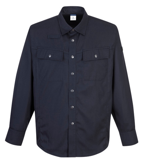 Portwest Ripstop Work Shirt - S130DNR Dark Navy Portwest Ripstop Work Shirt - S130DNR Dark Navy