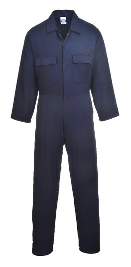 Portwest Work Cotton Coverall - S998 Navy Portwest Work Cotton Coverall - S998 Navy
