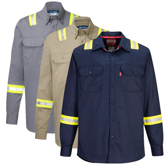 Portwest Bizflame 88/12 FR Taped Shirt - FR706