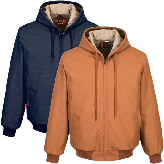 Portwest Men's Duraduck Flame Quilt Lined Jacket - UFR48