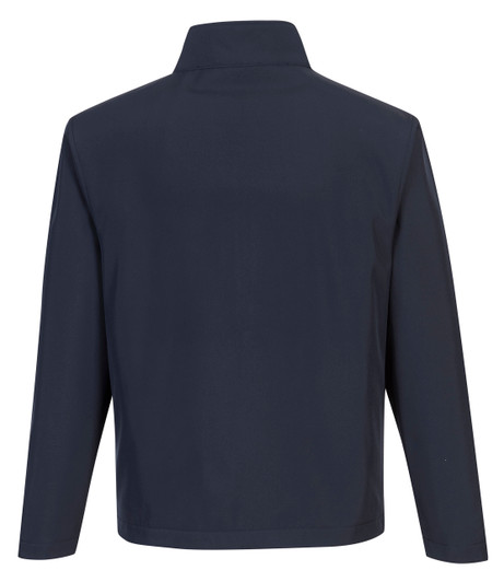 Portwest Men's Print & Promo Softshell - TK20 Navy - Back View