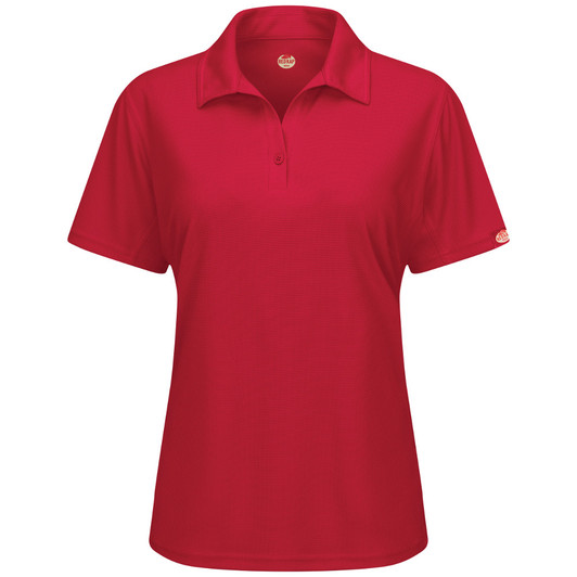 Red polo shirt female Clearance